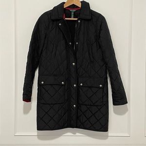 Ralph Lauren black quilted lightweight jacket